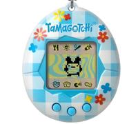 Bandai Tamagotchi Original Flower Vichy Shell | Tamagotchi Original Cyber Pet 90s Jouet pour Adultes et Enfants avec chaîne | Les Animaux virtuels rétro sont d'excellents Jouets ou Cadeaux pour