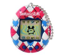 Bandai - Tamagotchi - Tamagotchi original - Argyle Heart - Animal électronique virtuel avec écran couleur - Jouet animal interactif en Français - Motif carreaux cœurs - Jouet Enfant 8 ans et + - 42981