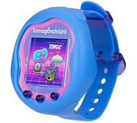BANDAI - Tamagotchi Uni - Tamagotchi connecté avec bracelet montre - Animal de compagnie virtuel - Modèle Bleu - 43353