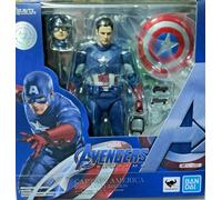 Bandai Figurine S.H. Figuarts Captain America (Avengers Endgame) vs Cap Edition 595232