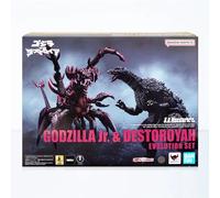 Bandai Tamashii Godzilla Jr & Destoroyah 1995 Movie Evolution Set Action Figure