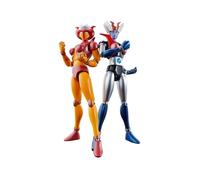 Bandai Tamashii Nations - Mazinger Z - Figurines Diecast Soul of Chogokin GX-08R Aphrodai A vs GX-09R Minerva X 16 cm