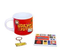 Bandai Tasse Back To The Future . Coaster & Keyring Gift Set