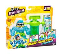 Heroes of Goo Jit Zu BANDAI CO42786 Figurine d'action Hero Creator, créez Votre Propre Figurine du redoutable Trash et déchaînez Les possibilités, Multicolore