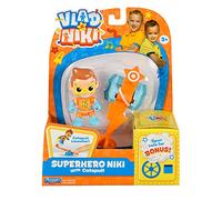 BANDAI Vlad & Niki Play Figurine d'action - Figurine de Super-héros Niki - Figurine articulée avec Accessoires, Multicolore, P57552