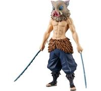BANDAI vol.32 | Demon Slayer figurine de Inosuke Hashibira | Respiration de la Bête | Kimetsu no Yaiba | avec tête de sanglier | Épées du Soleil | Chasseur de Diable | Figurine à collectionner