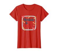 Bandaids & Big Hearts : Cadeau de Reconnaissance pour Une infirmière attentionnée T-Shirt, Femme, Rouge, XXL