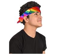 Bandana arc-en-ciel - Accessoire de mode - Mixte - Adulte - Intérieur - 76572