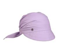 Bandana avec Visière Uni by Loevenich parme One Size