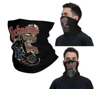 Bandana, bandana, cache-cou, motif tête de mort, rockabilly, motards, bandana, cache-cou imprimé, bandeau multifonction, unisexe, adulte