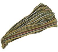Bandana / Bandeau en coton élastique, style hippie / bohème - Little Kathmandu - Vert - Taille Unique
