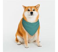 Bandana bleu clair pour chiens de petite, moyenne et grande taille, foulard triangle pour chat ou chien pour fille ou garçon