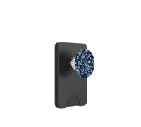 Bandana bohème Bleu Marine Cachemire esthétique pour Fille PopSockets PopWallet pour MagSafe