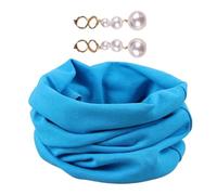 Bandana chiot avec boucles d'oreilles en perles - Girl Dog Bandana Pearl Earl Briingle Set | Couvercle de tête fait main, casque extensible pour chiot chat | Bandana, Bandanas