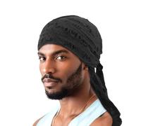 Bandana Cyclisme Homme Chapeau Pirate Bandana de Sport Vintage Bonnet Sous Casque de Vélo Moto Séchage Rapide Turban pour Course Danse Camping Fitness Tennis