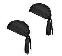 Bandana de Cyclisme Homme Femme Bandeau de Sport Séchage Rapide Respirante Chapeau Pirate Casquette Protège Tête Foulard Calotte sous Casque Eté Bonnet de Vélo Moto Running Couvre-Chef