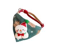 Bandana De Noël pour Chat - Costume De Fête Élastique pour Déguisement d'animal De Compagnie | Bandana-Collier De Fêtes pour Chat Et,pour Les Rassemblements Familiaux Les Séances Photo Les Fêtes Et L