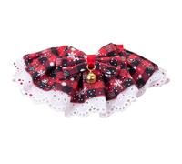 Bandana de Noël pour chien - Écharpe de vacances pour chien - Cache-cou d'hiver rayé pour chien, bavoir festif de Noël pour chat et chien - Accessoires de Noël pour animaux de compagnie - Écharpe de