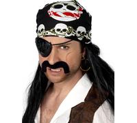 Bandana De Pirates Pour Adultes Accessoire De Costume De Pirate Bandeau Foulard