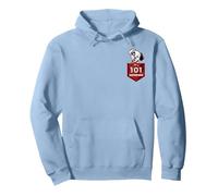 Bandana de poche Disney 101 Dalmatiens Sweat à Capuche, Unisexe pour adultes, Bleu poudré, L