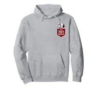 Bandana de poche Disney 101 Dalmatiens Sweat à Capuche, Unisexe pour adultes, Gris Chiné, M