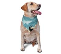 Bandana d'hiver de Noël pour chien et chat de petite et moyenne taille, accessoire photo, bandanas triangulaires réglables et lavables
