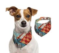 Bandana double face en coton pour chien, fille, garçon, kangourou lavable portant des lunettes pour chien, écharpe, bavoirs pour petits, moyens et grands, unisexes pour chiens, chats, animaux de