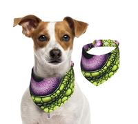 Bandana double face en coton pour chien, fille, garçon, lavable, motif mauvais œil mystérieux, bavoirs pour chiens de petite, moyenne et grande taille, unisexe, pour chiens, chats, animaux de