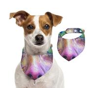 Bandana double face en coton pour chien, fille, garçon, lavable, motif peur des yeux, bavoirs pour chiens de petite, moyenne et grande taille, unisexe, pour chiens, chats, animaux de compagnie, taille