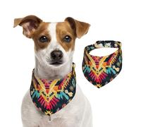 Bandana double face en coton pour chien, fille, garçon, lavable, motifs mystérieux anciens, bavoirs pour chiens de petite, moyenne et grande taille, unisexe, pour chiens, chats, animaux de compagnie