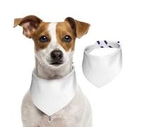 Bandana double face en coton pour chien, fille, garçon, lavable, noir et blanc, grille 8, bavoirs pour chiens de petite, moyenne et grande taille, unisexe, pour chiens, chats, animaux de compagnie