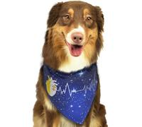 Bandana Doux pour Chien, Foulard Triangulaire, Motif Drapeau du Vatican, Accessoire pour Animaux de Compagnie, pour Chiens et Chats, 22