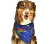 Bandana Doux pour Chien, Motif Drapeau burkinabé, Contour de la Carte du Pays, Battement de cœur, Burkina Faso, Foulard Triangulaire, Accessoires pour Animaux de Compagnie pour Chiens et Chats 18