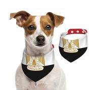 Bandana drapeau égyptien réglable pour garçons et filles, convient pour les chats et les chiens