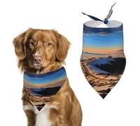 Bandana durable pour animaux de compagnie, écharpe triangulaire Mauna Kea Summit pour chiens et chats, doux, élégant et facile à laver, idéal pour les promenades, les photos et plus encore