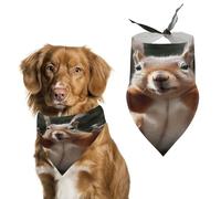 Bandana élégant pour chats et chiens, écharpe triangulaire à imprimé animal amusant, léger et durable, parfait pour un usage quotidien ou des événements spéciaux