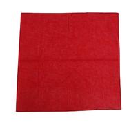 Bandana en coton rouge uni