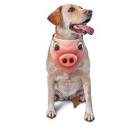 Bandana en forme d'animal souriant pour chien et chat de petite et moyenne taille, accessoire photo, bandanas triangulaires réglables et lavables