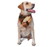 Bandana en forme de bouteille d'encre pour animal domestique avec plume et écharpe triangulaire réglable pour chats et chiens