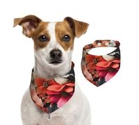 Bandana fantaisie pour chien, réglable pour garçons et filles, convient pour les chats et les chiens, accessoires pour animaux de compagnie