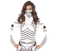Bandana femme Leg Avenue Evil Robot Blanc TU
