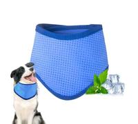 Bandana Foulard Rafraîchissant pour Chien Collier Réutilisable D'Été Autour | Collier rafraîchissant extérieur de chien Promenades, Randonnées, Sorties, Plages et Camping