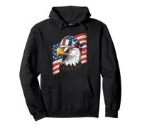 Bandana Humoristique Aigle Patriotique fierté Mexicaine USA Femmes Hommes Sweat à Capuche