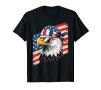 Bandana Humoristique Aigle Patriotique fierté Mexicaine USA Femmes Hommes T-Shirt