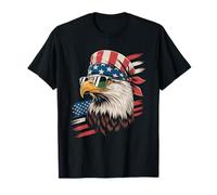 Bandana Humoristique Aigle Patriotique fierté Mexicaine USA Femmes Hommes T-Shirt