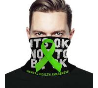 Bandana Il Est Normal De Ne Pas Aller Bien : Sensibilisation À La Santé Mentale Elastique Echarpe Anti-Vent Snood pour Cadeau Vélo Randonnée 2 Pièces