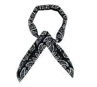 BANDANA - INCONT CORCHE REFROIDISSEMENT | Plantes De Cou De Refroidissement Pour L'été | Summer Scarf Head Rafresh Bandana Bandana Summer Body Restronds Pour La Glace Enveloppement Chaleur, Noir