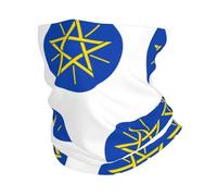 Bandana Multifonctionnel Unisexe Cache-Cou Coupe-Vent Pour Hommes Et Femmes Aux Couleurs Drapeau De La République Fédérale Démocratique D'Éthiopie Idéal Pour Le Cyclisme La Course À Pied Randonnée