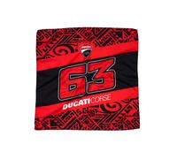 Bandana Pecco Bagnaia 63 Ducati Corse Moto Gp Unisexe Taille Unique Rouge