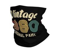 Bandana Pièces d'origine 1986 Élastique Cache-Col Microfibre Écharpe pour Escalade Ski Yoga
